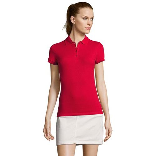 PASSION ženska polo majica sa kratkim rukavima - Crvena, L  slika 1
