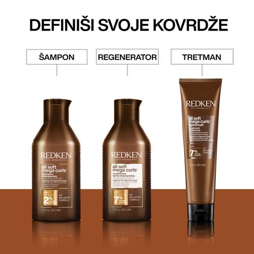 Redken All Soft Mega Curls šampon za kosu 300ml slika 4