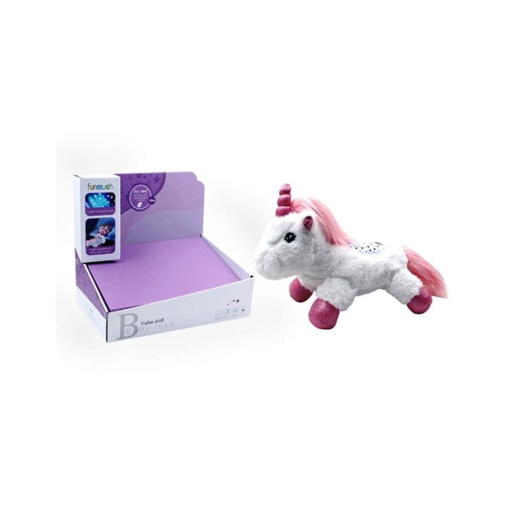 Plišana igračka Unicorn sa projektorom i muzikom - Jednorog slika 1