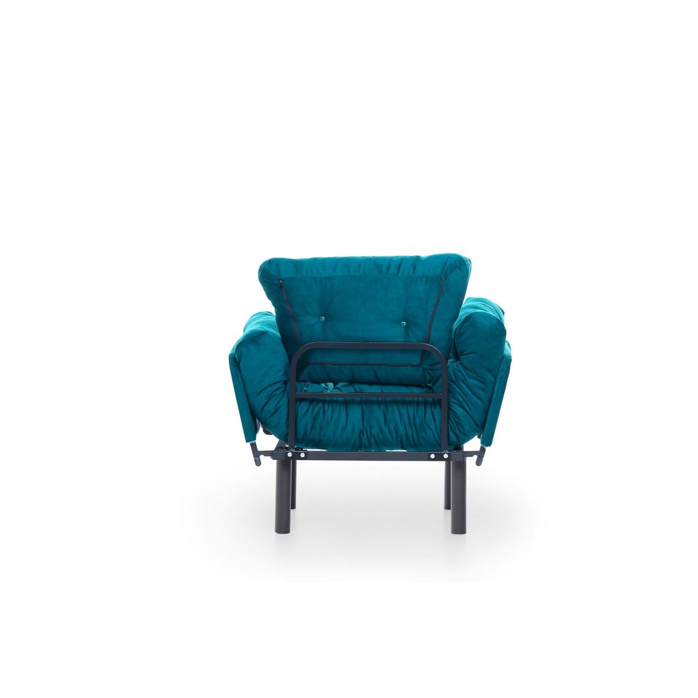 Nitta Single - Petrol Green Wing Chair slika 12