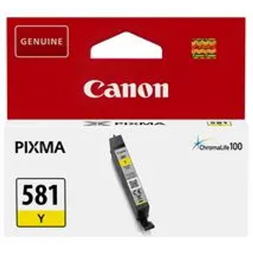 Canon tinta CLI-581Y, žuta slika 1