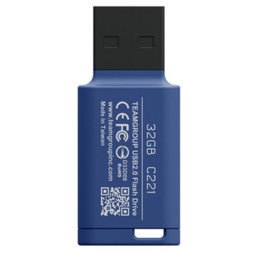 TeamGroup 64GB C221 USB 2.0 BLUE TC22164GL01 FO slika 3