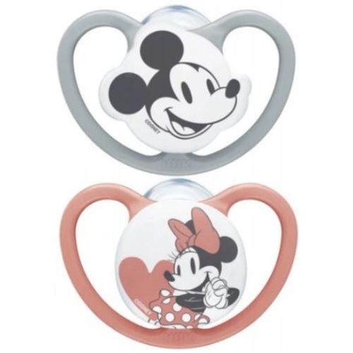 Nuk duda silikon Space 18-36m 2/1 Mickey & Minnie slika 2