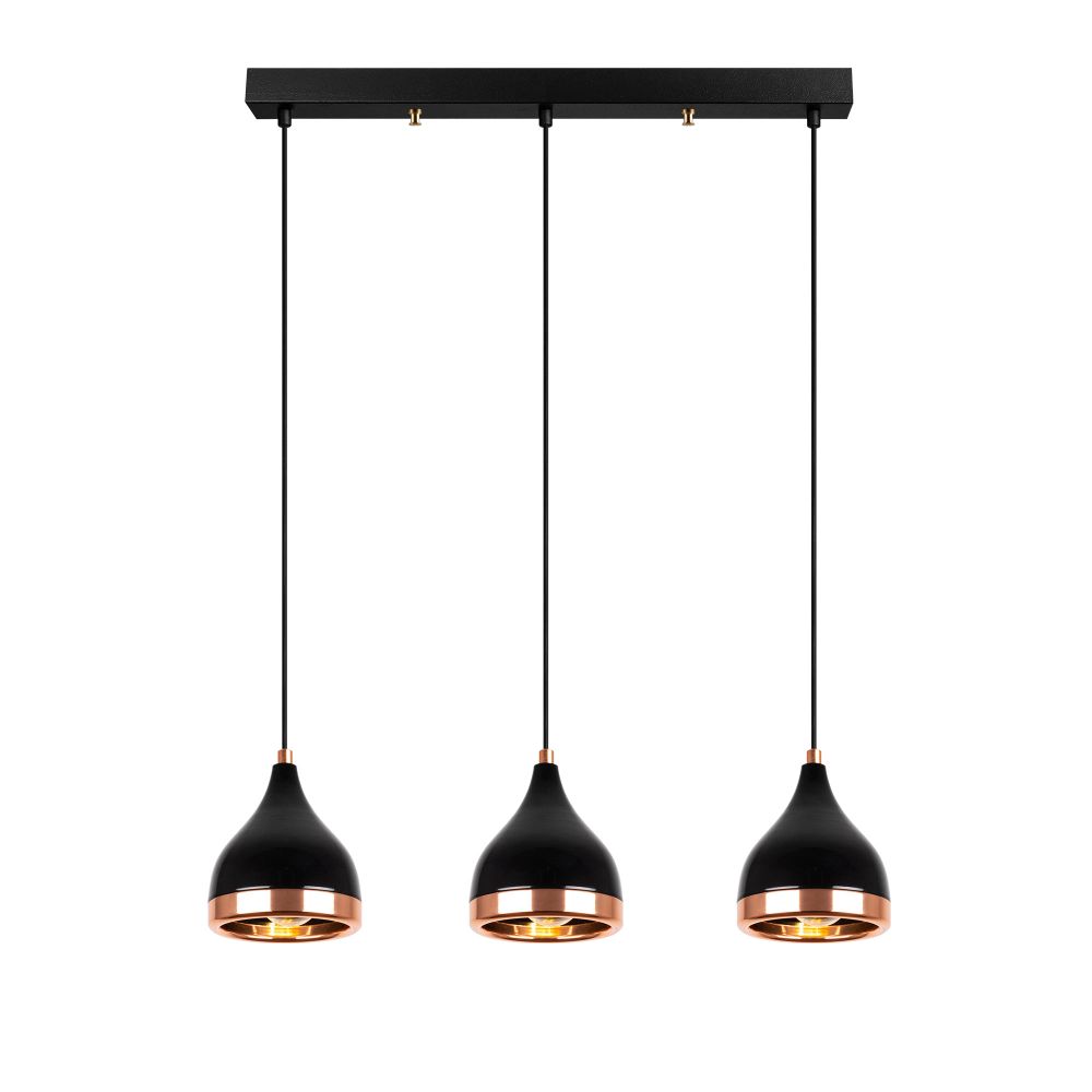 Yıldo - 7041 Crni Kovan Chandelier slika 3
