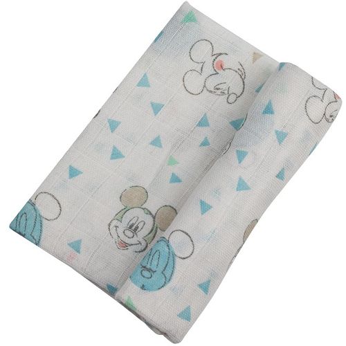 Muslin tetra pelene Mickey 80x80 cm - 3 kom slika 4