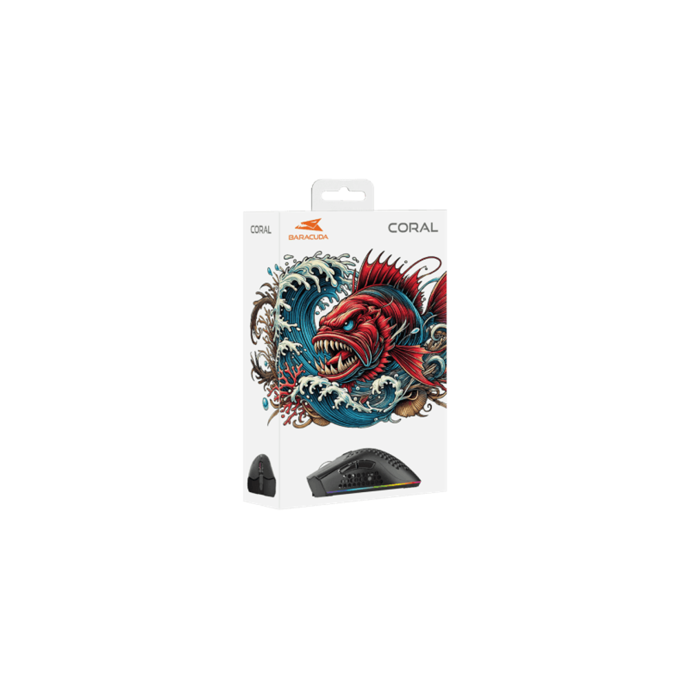 Baracuda Miš BGM-031 CORAL / 12.800 dpi slika 6