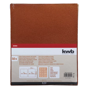 KWB sparpack brusni papir drvo - metal, 230 x 280 mm, (1/50 kom)