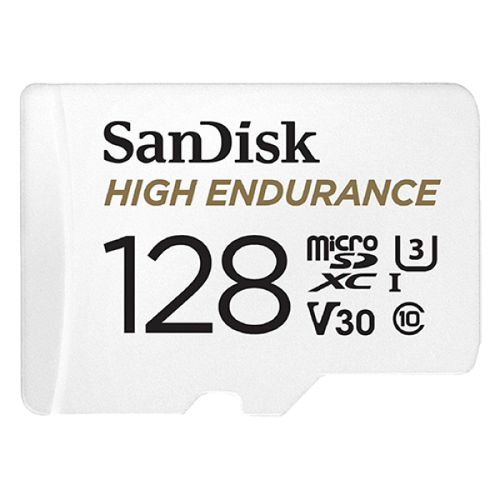 Micro SDXC SanDisk 128GB High Endurance, SDSQQNR-128G-GN6IA + adapter slika 1