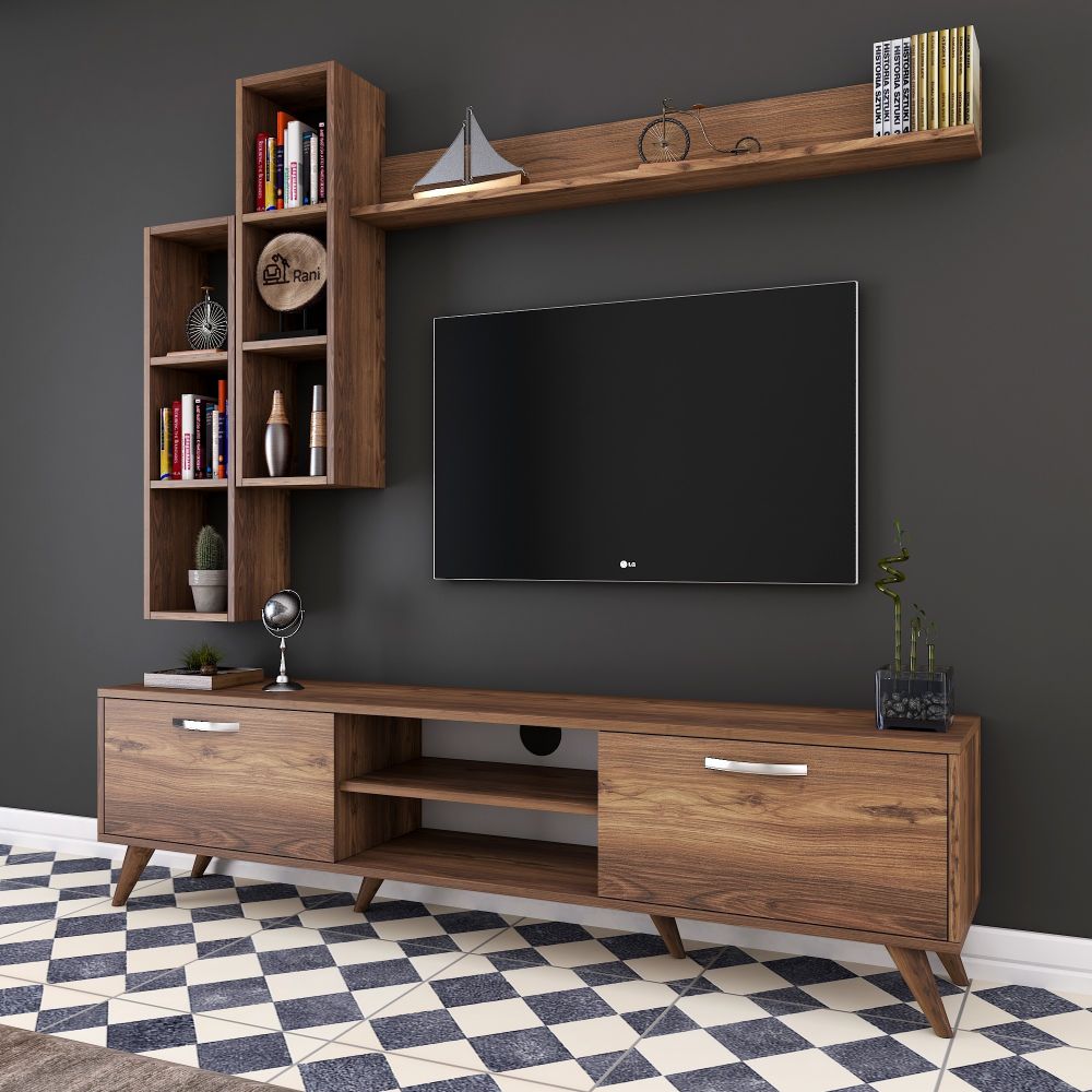 TV jedinica "M16 - 262" u boji orah slika 1