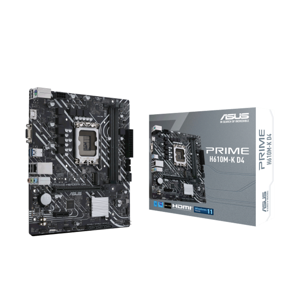ASUS MB PRIME H610M-K D4Intel H610;LGA 17002xDDR4;VGA,HDMI;micro ATX slika 1