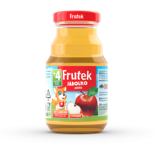 Frutek Sok Jabuka staklenka 125 ml 