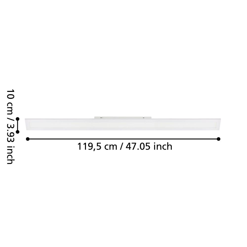 SALOBRENA 1 Stropna Rasvjeta - LED Panel 1195x100 4000K slika 4