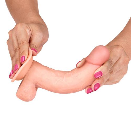 Liketrue Slidy realistični dvoslojni dildo 20,3cm slika 10