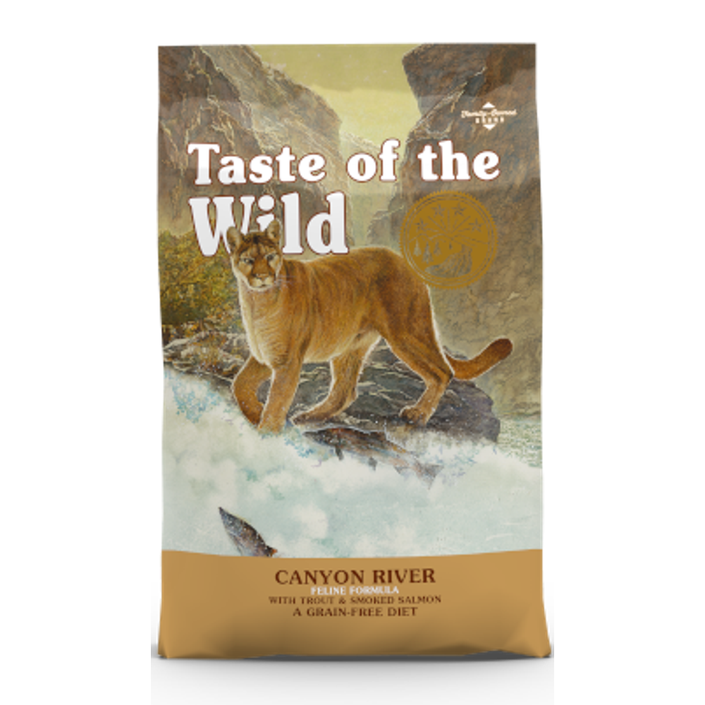 TASTE OF THE WILD Canyon River, s pastrvom i dimljenim lososom, 2 kg slika 1