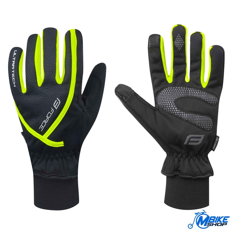 Force Zimske rukavice za biciklizam Ultra Tech Fluo L slika 1