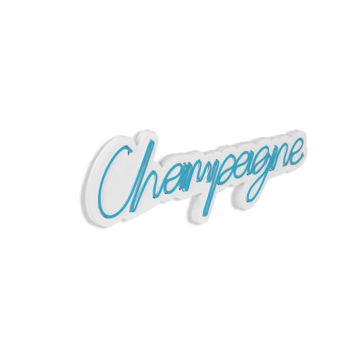 Champagne - Blue Blue Decorative Plastic Led Lighting slika 8