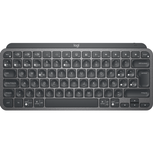 LOGITECH MX Keys Mini Minimalist Wireless Illuminated Keyboard - GRAPHITE - Croatian layout slika 1