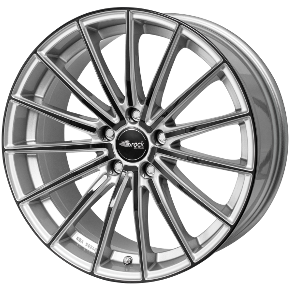 Brock Aluminijumska felga B36 8×18 5×112 ET 30 KSB D3 ABE slika 2