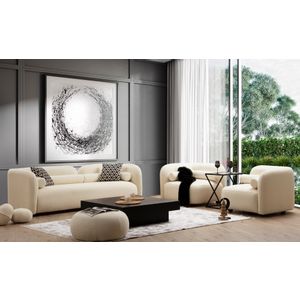 Atelier Del Sofa Dvosjed, Victoria Bouclette - Cream