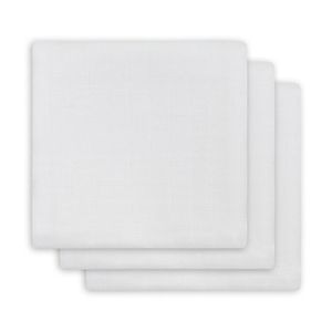 Jollein Muslin pelene Bijele 70 × 70cm, 3kom