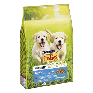 Friskies Junior suha hrana za pse Piletina 500g