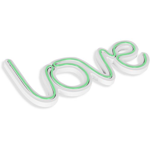 Wallity Ukrasna plastična LED rasvjeta, Love - Green slika 5