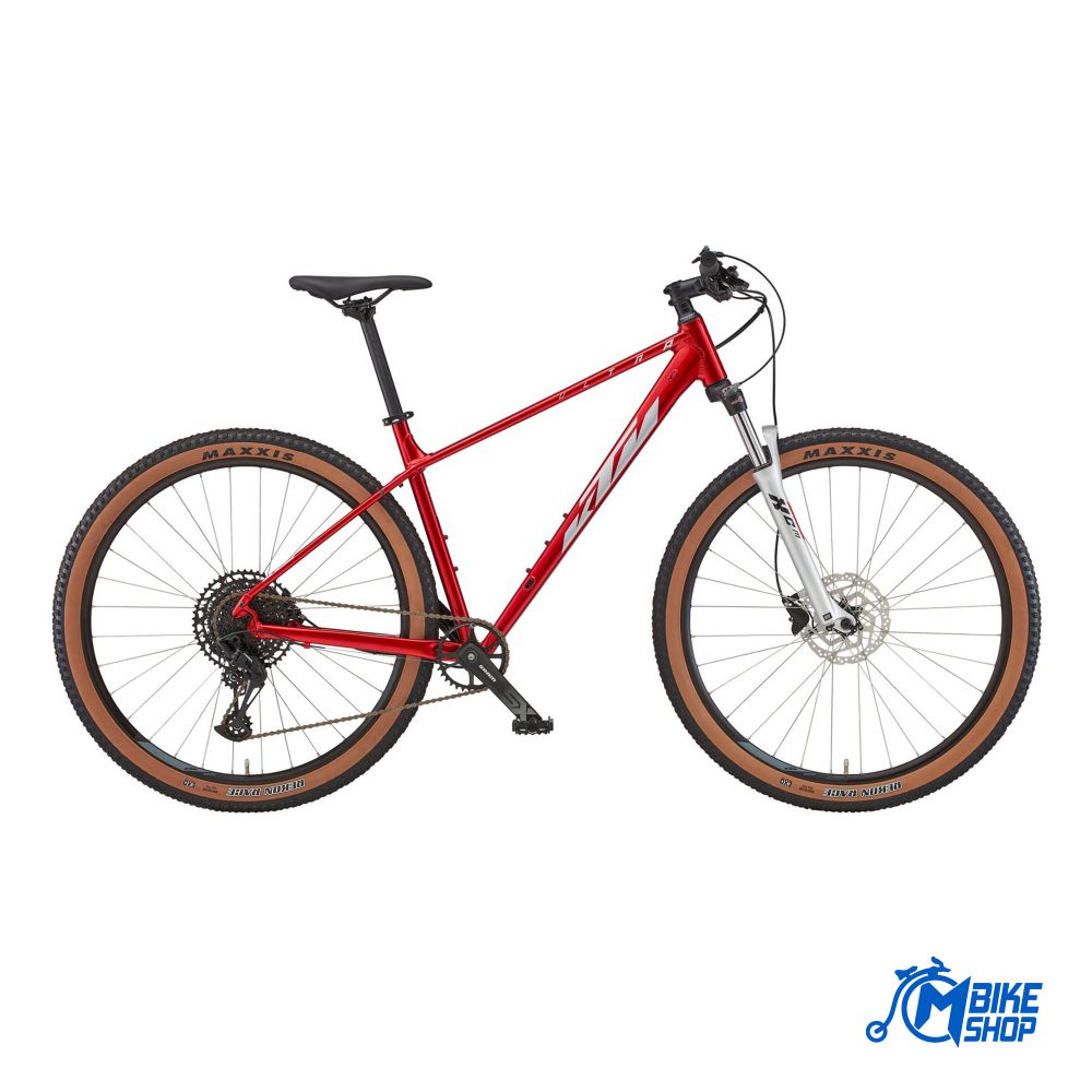 KTM Bicikl Ultra Fun 29 1x12 Chrome Red/Silver Black slika 1