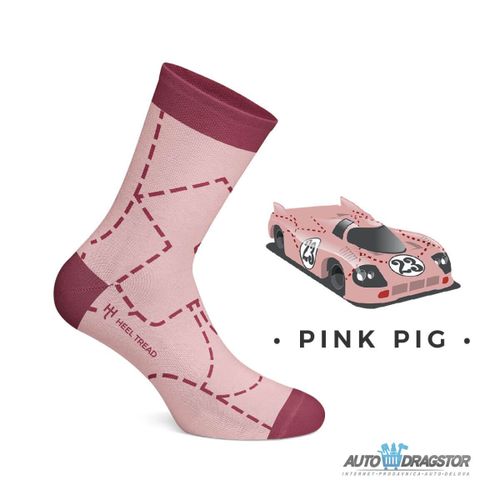 ČARAPE "PORSCHE PINK PIG"VELIČINA L slika 1