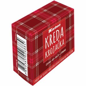 Kreda za signiranje tekstila crvena, 5/1