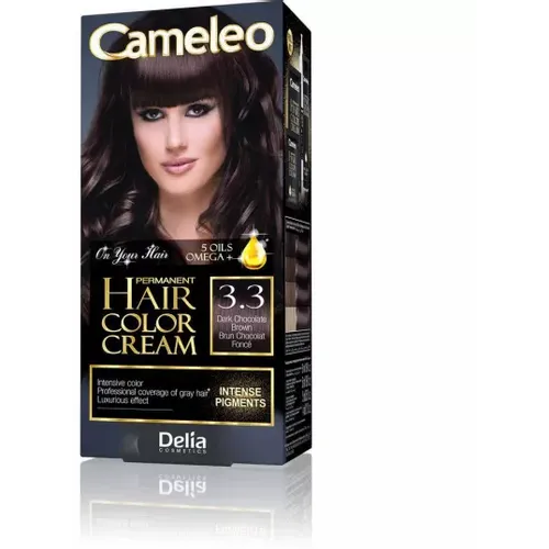 Farba za kosu Cameleo omega 5 sa dugotrajnim efektom 3.3 - DELIA slika 1