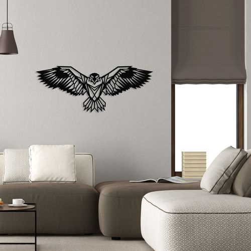 Wallity Metalna zidna dekoracija Eagle3 Metal Decor slika 2