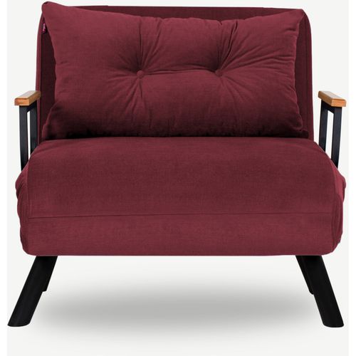 Atelier Del Sofa Fotelja na razvlačenje, Kesten, Sando Single - Maroon slika 2