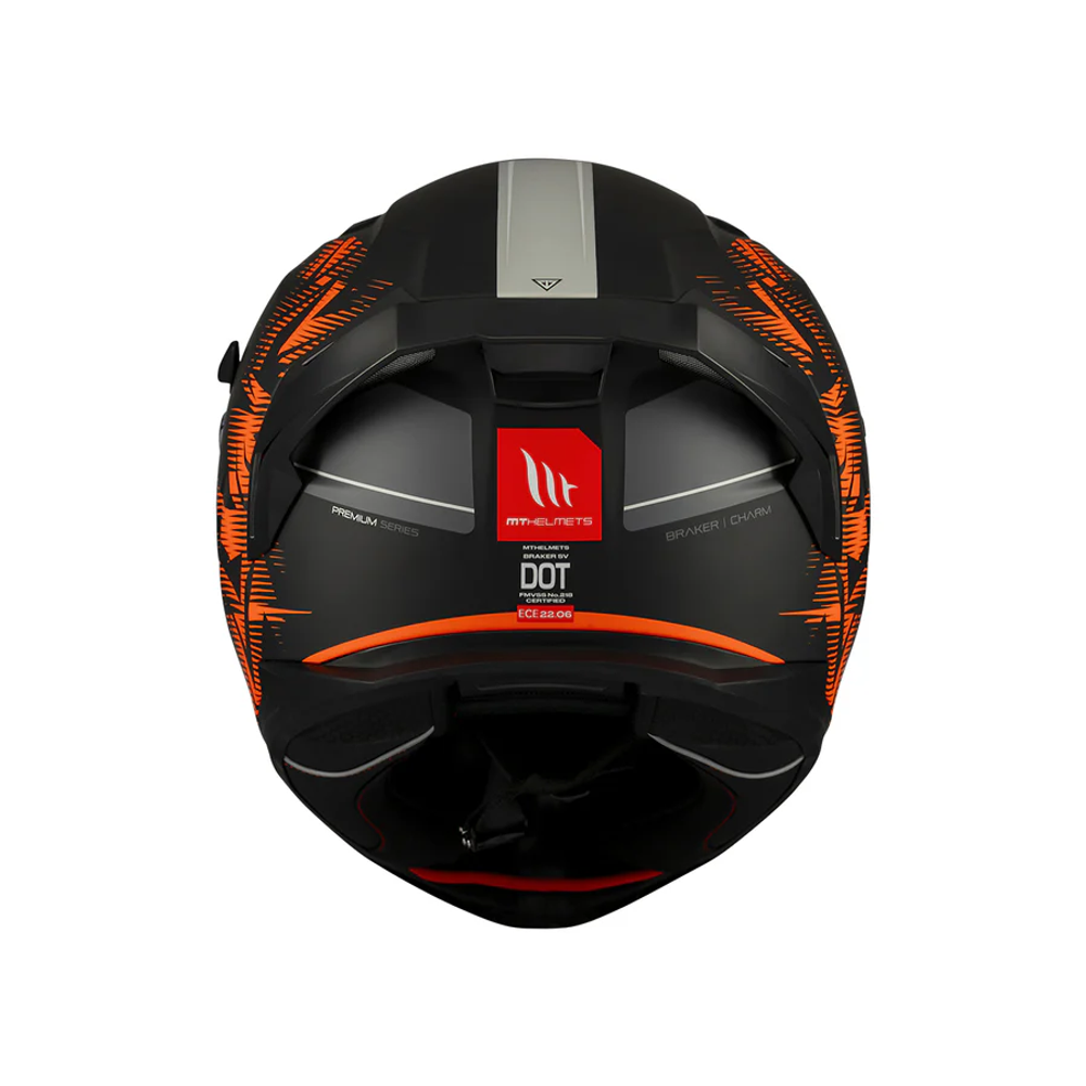 MT Helmets vizir za moto kacigu Breaker SV Charm B4 matt slika 3