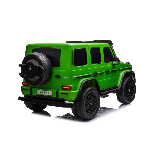 Licencirani auto na akumulator Mercedes G63 XXL 4x4 - dvosjed - zeleni/lakirani slika 7