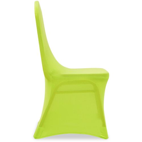 Rastezljive navlake za stolice 4 kom Zelena boja slika 11