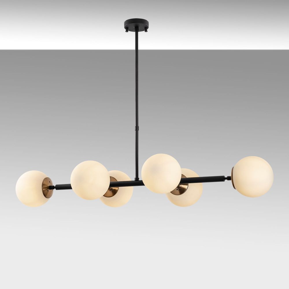 Fazli - 10485 Crni Antik Kristalni Luster slika 3