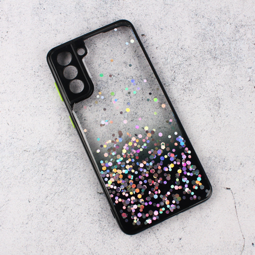 Maska Frame Glitter za Samsung G996B Galaxy S21 Plus crna slika 1