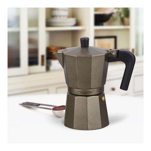 MAESTRO MR1666-3BR DŽEZVA ZA ESPRESSO KAFU 3 ŠOLJICE 150ML BRAON slika 2