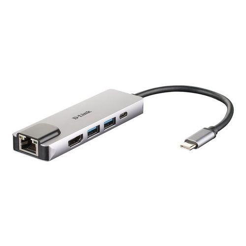 D-LINK USB-C 5-port USB 3.0 hub HDMI DUB-M520 slika 1