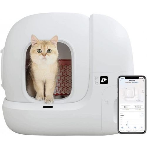 Petkit Pura MAX - samočisteći pametni WC za mačke slika 3