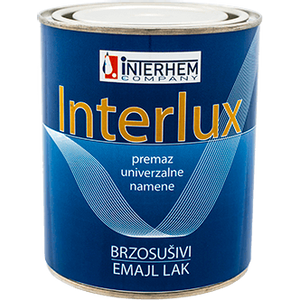 INTERLUX Brzosušivi emajl lak 750ml 