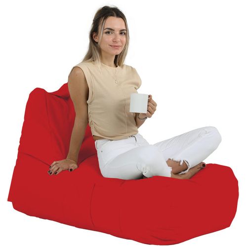 Atelier Del Sofa Vreća za sjedenje, Trendy Comfort Bed Pouf - Red slika 7