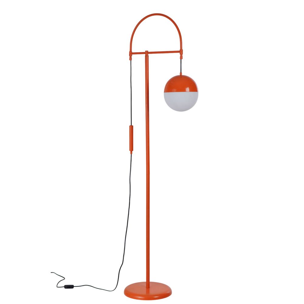 Opviq Podna lampa 869, bijela, narančasta slika 3