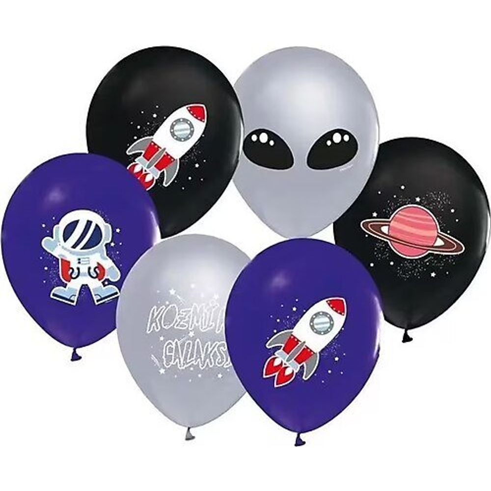 Baloni set 8/1 30 cm COSMIC slika 1
