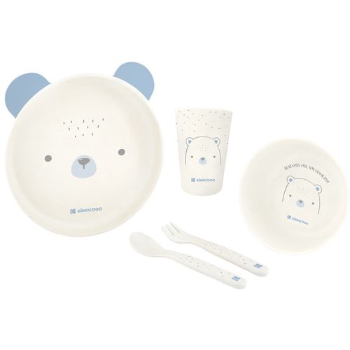 Kikka Boo Set za jelo Bear With Me, Blue slika 1