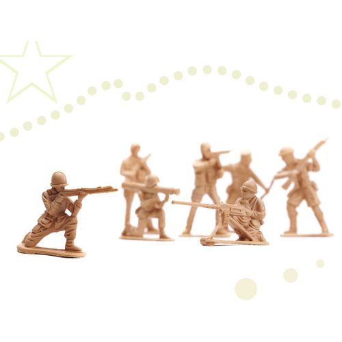 Set figurica za vojnu bazu 114 elemenata slika 6