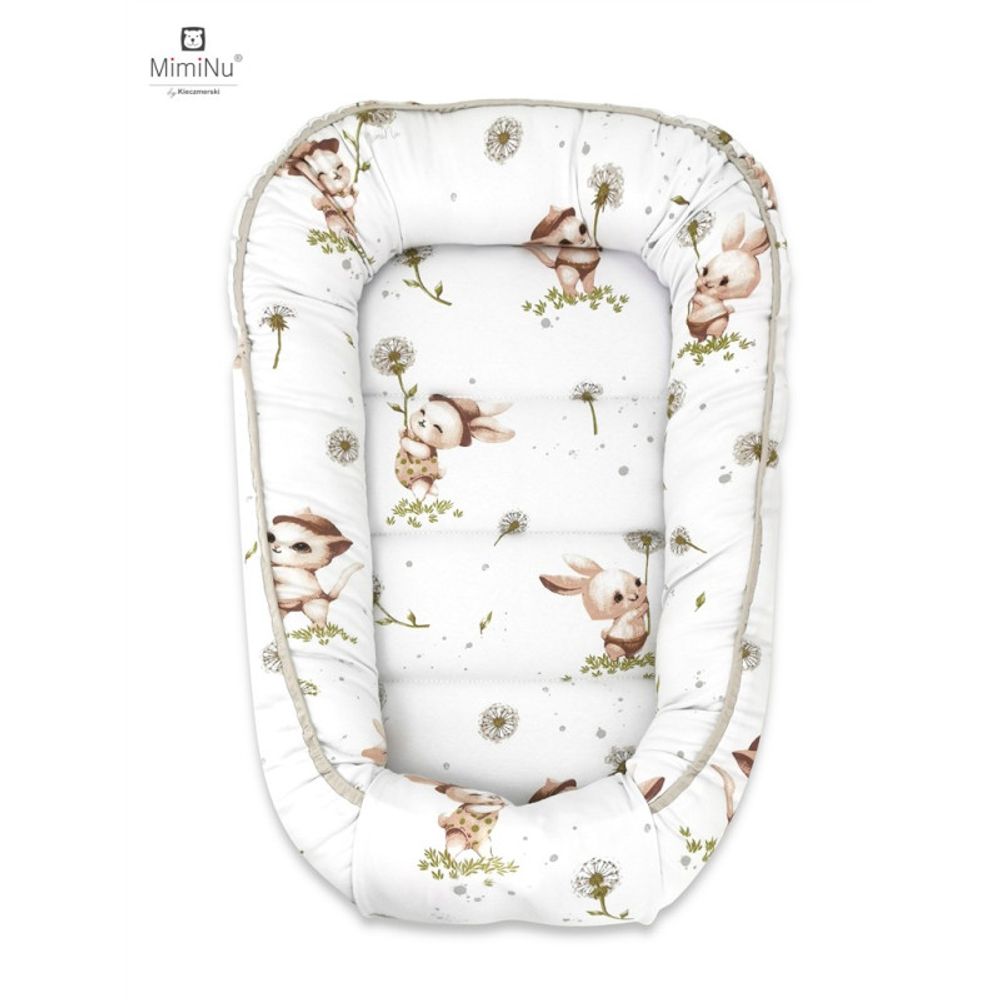 MimiNu gnijezdo za bebe Soft 75x55 cm Premium Maslačak slika 1