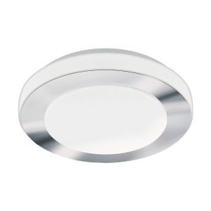 Eglo Carpi plafonjera/1, Led, 11w, 950lm, ip44, prom 300, krom/bijela 