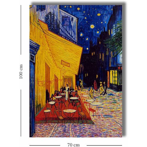 70100VANGOGH070 Multicolor Decorative Canvas Painting slika 3