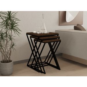 Z Zigon - Walnut Walnut
Black Nesting Table (3 Pieces)